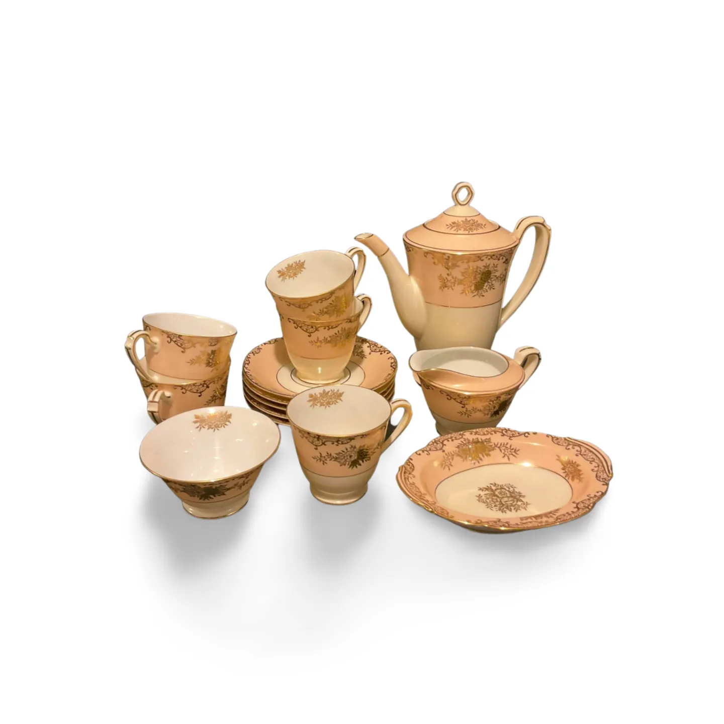 Coffee Cup Set - Pale Pink