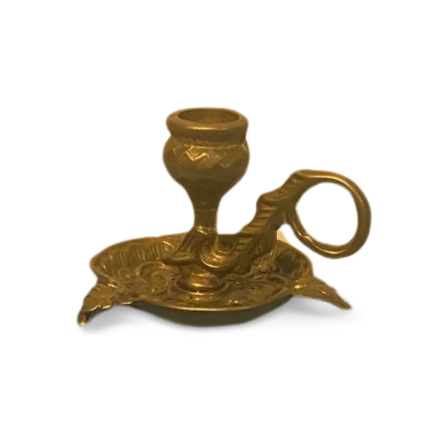 Candlestick - Brass with Handle Type 2