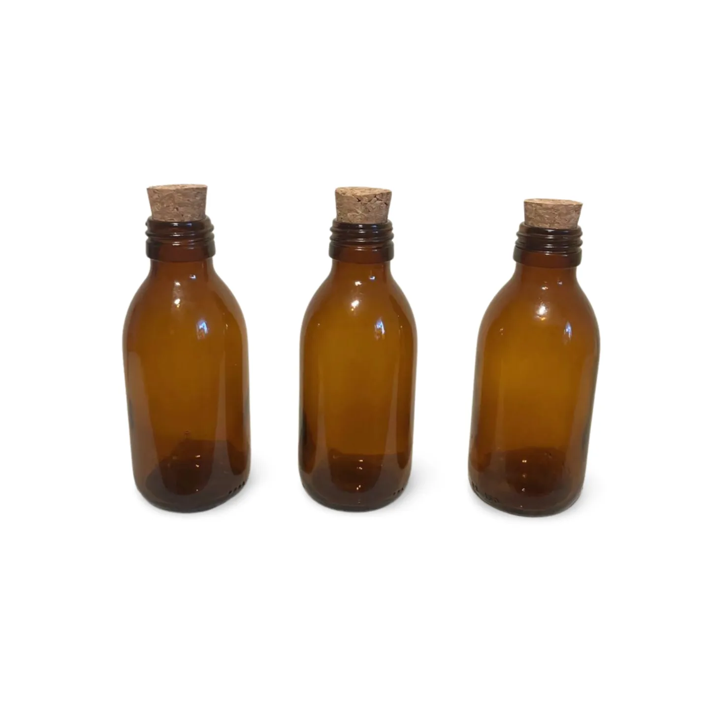 Medicine Chemical Bottles x 3