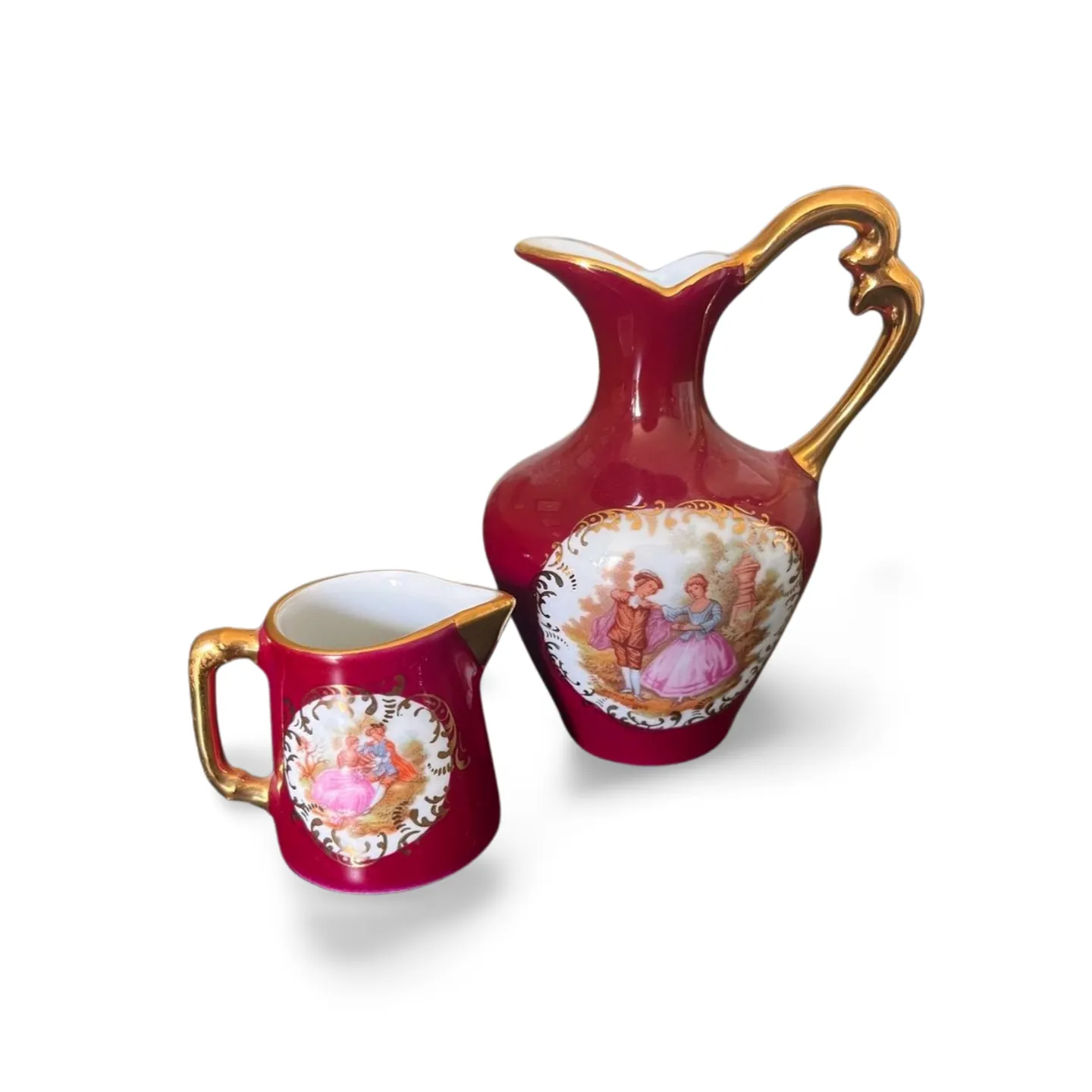 Ornamental Jugs - Miniature Purple, Set of 2 