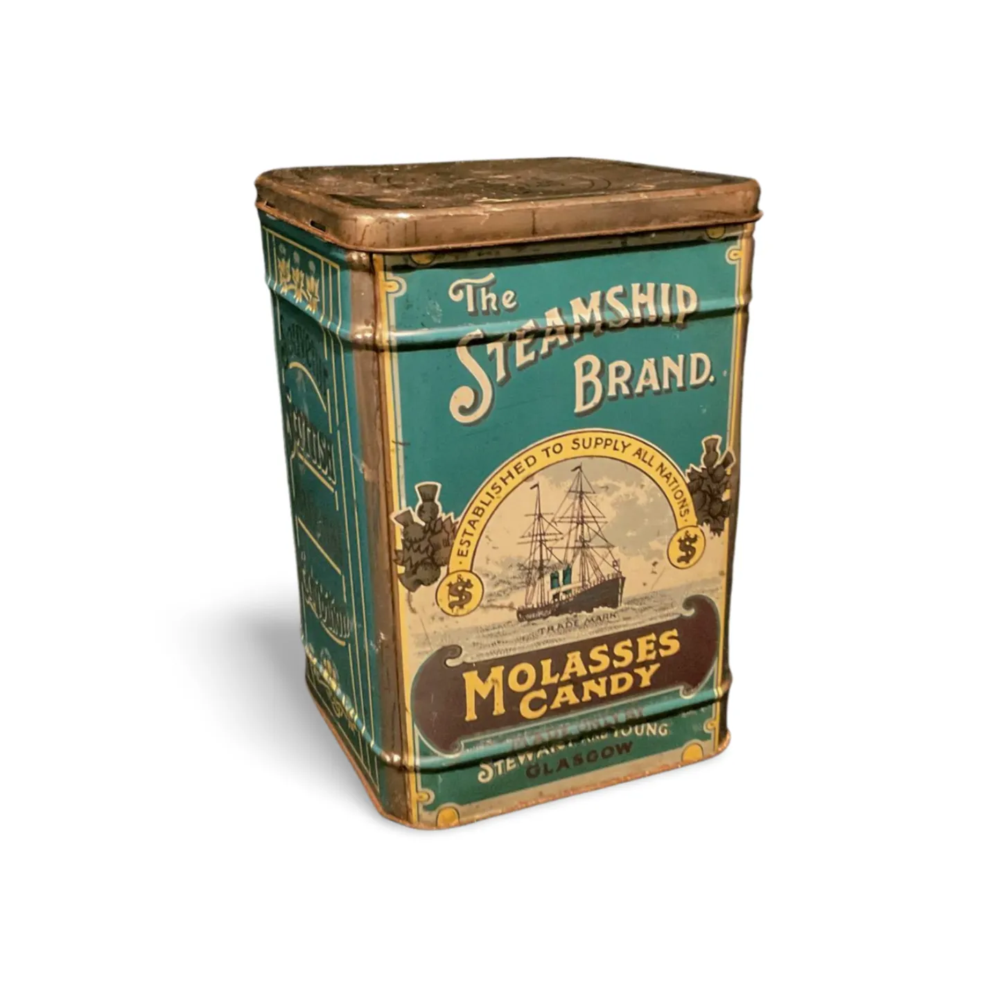 Tin - Molasses Candy 1940s
