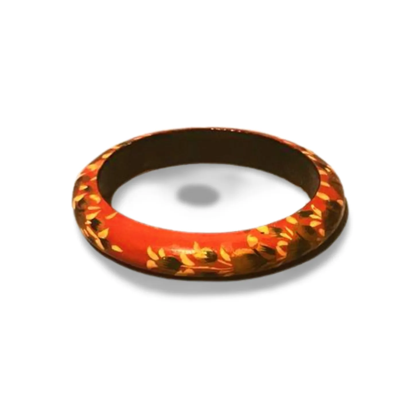 Bangle - Orange Painted 