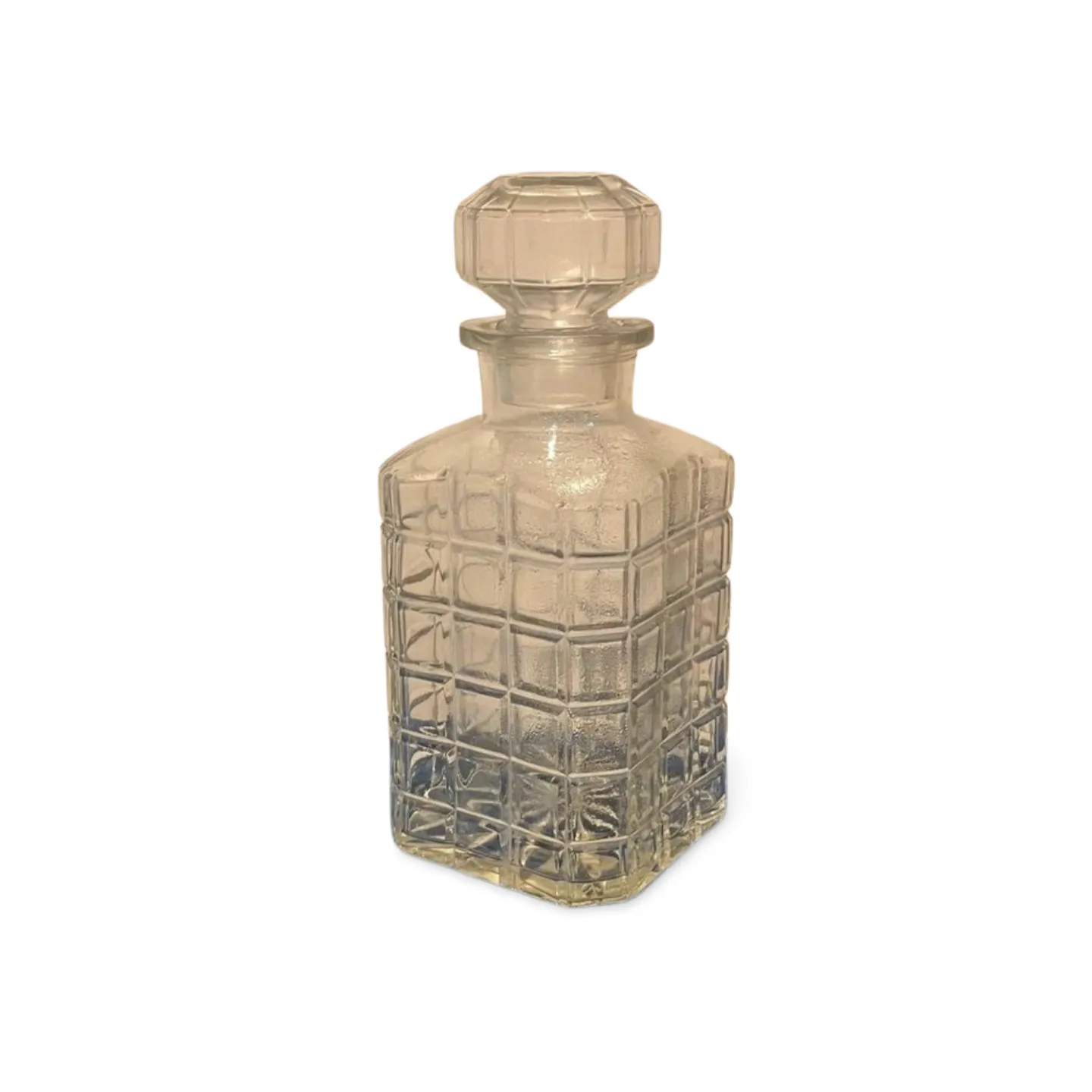 Decanter - Cut Glass Square Type 3