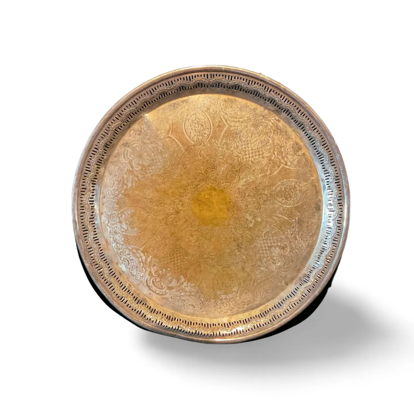 Tray - Silver Ornate Type 2