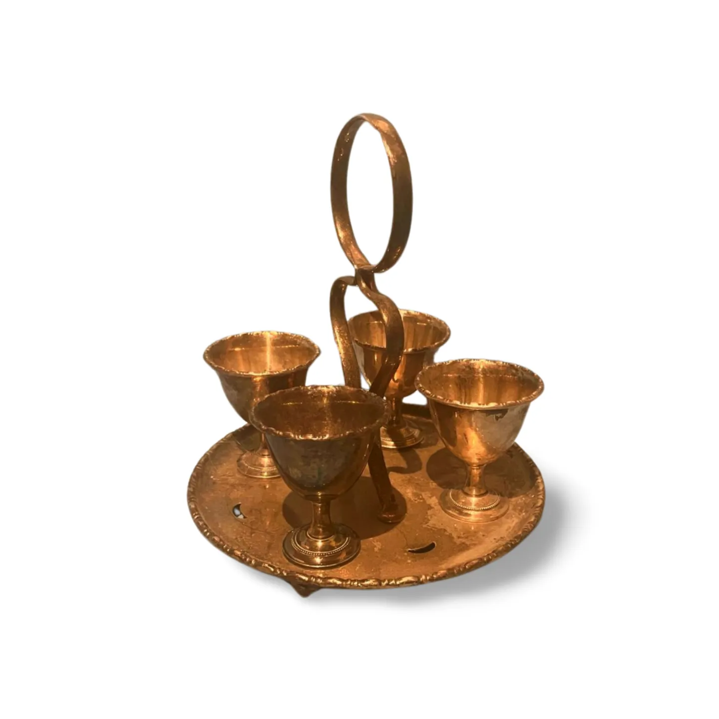 Egg Cup Set - Silver