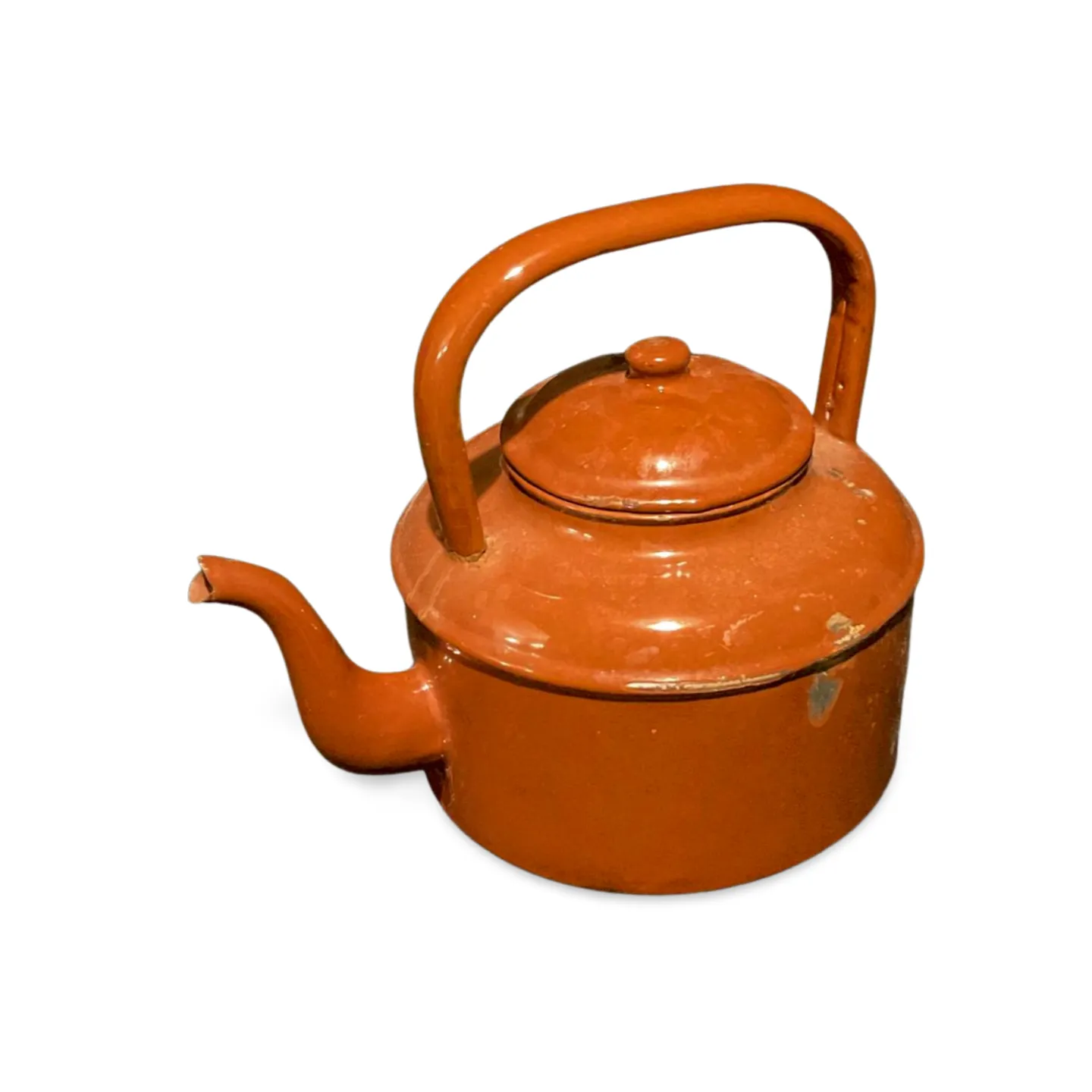 Kettle - Brown Enamel 