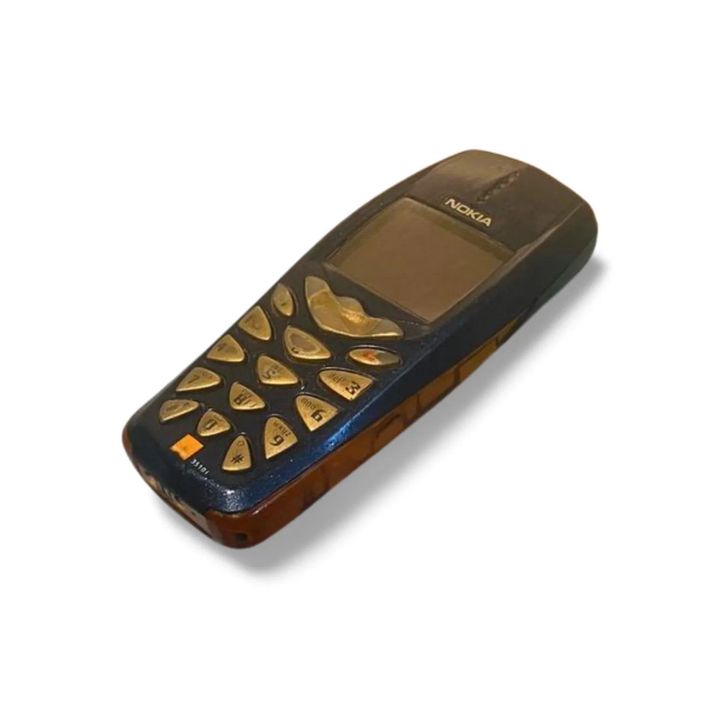 Mobile Phone - Nokia 3510i Blue and Orange 2000s