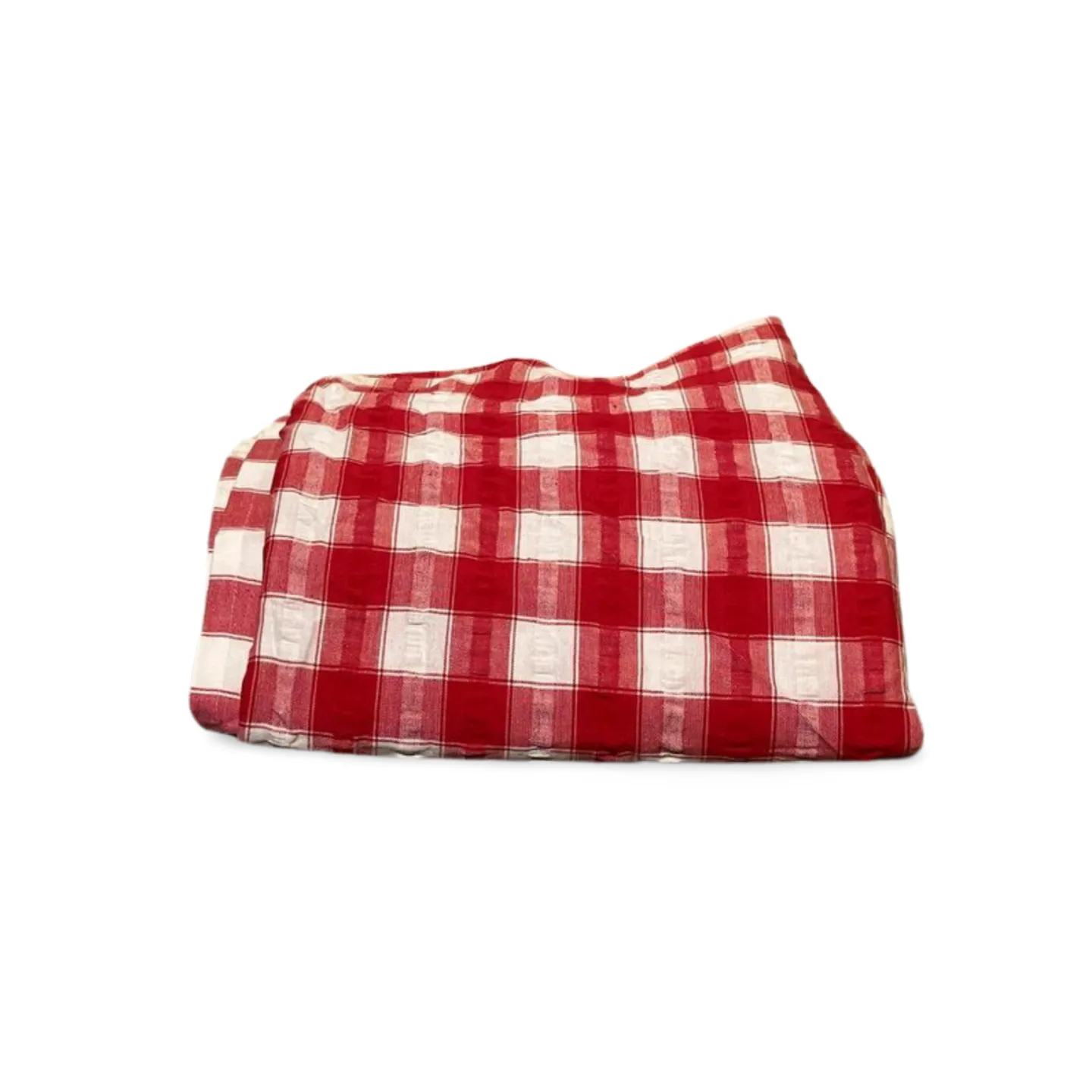 Tablecloth - Red Check Square  Kitchen/Cafe 