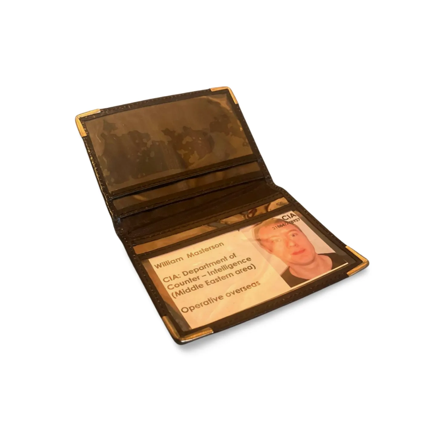 Card Size ID Holder - Leather 