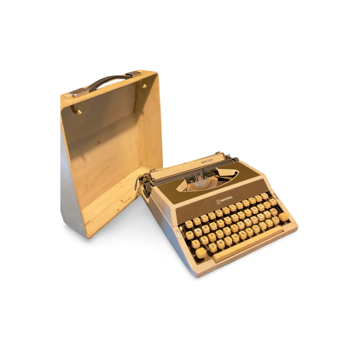 Typewriter - 1970s, Portable Grey 