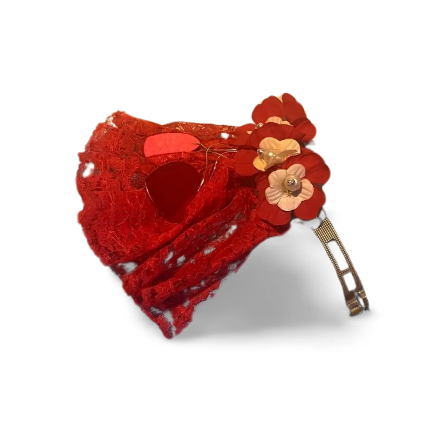 Hair Clip - Hen Do, Red Veil