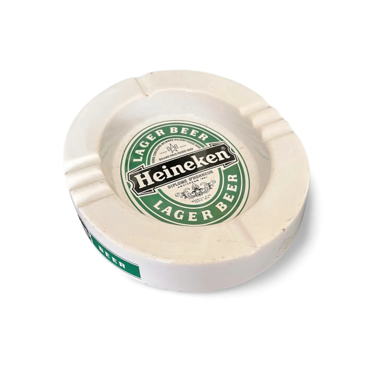 Ceramic Ashtray - Heineken 