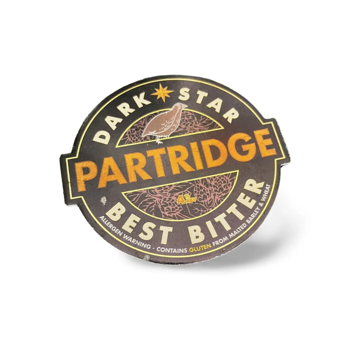 Beer Pump Sign - Partridge Bitter