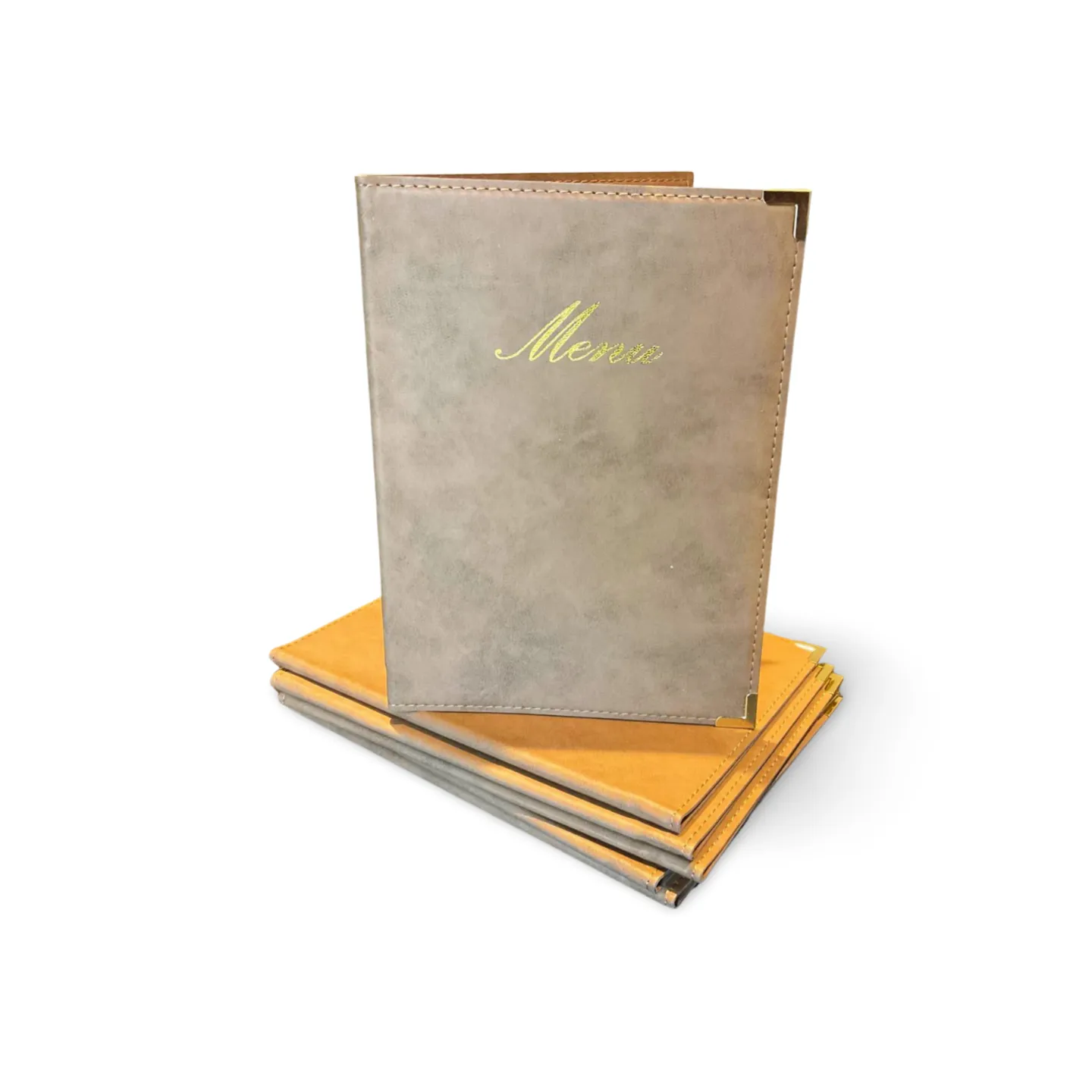 Menu Holder - Leather, A5 Size