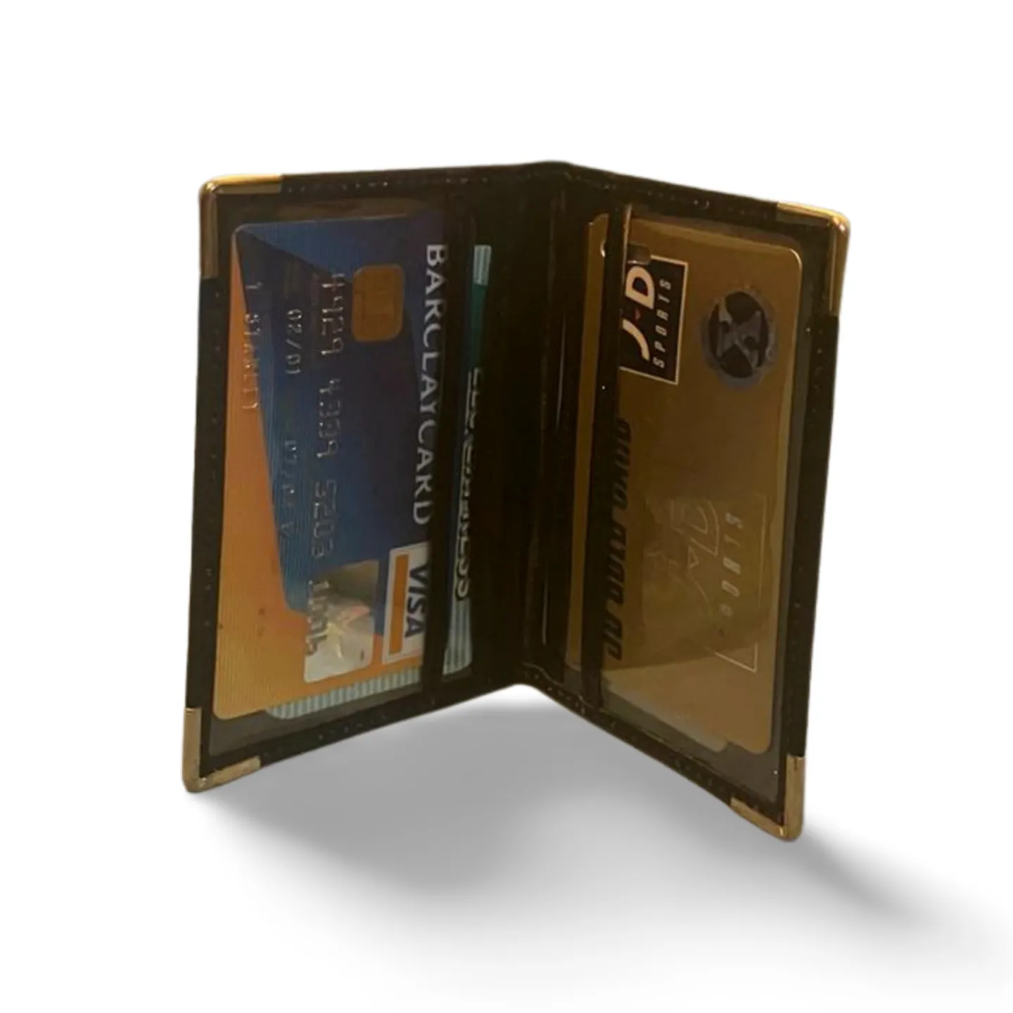 Card Fold With Cards - Leather 