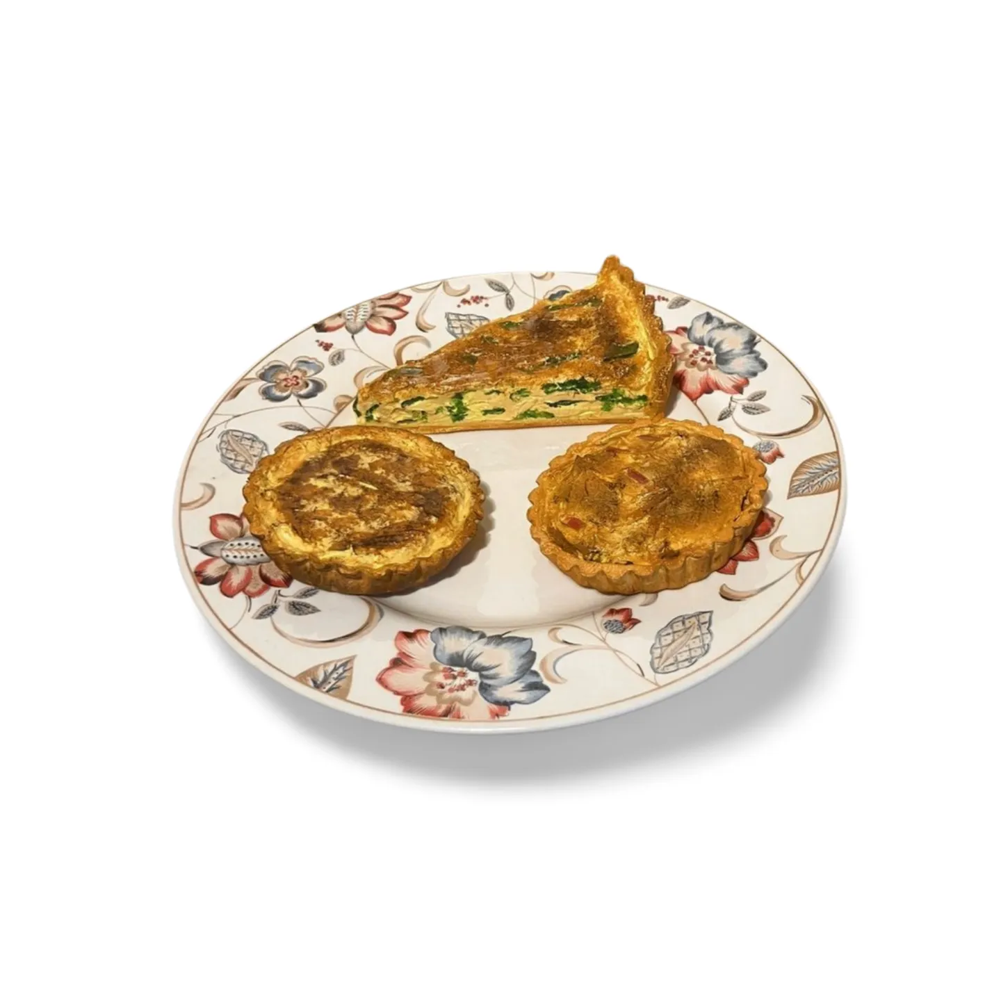 Quiches - Mini x2 & Slice x1