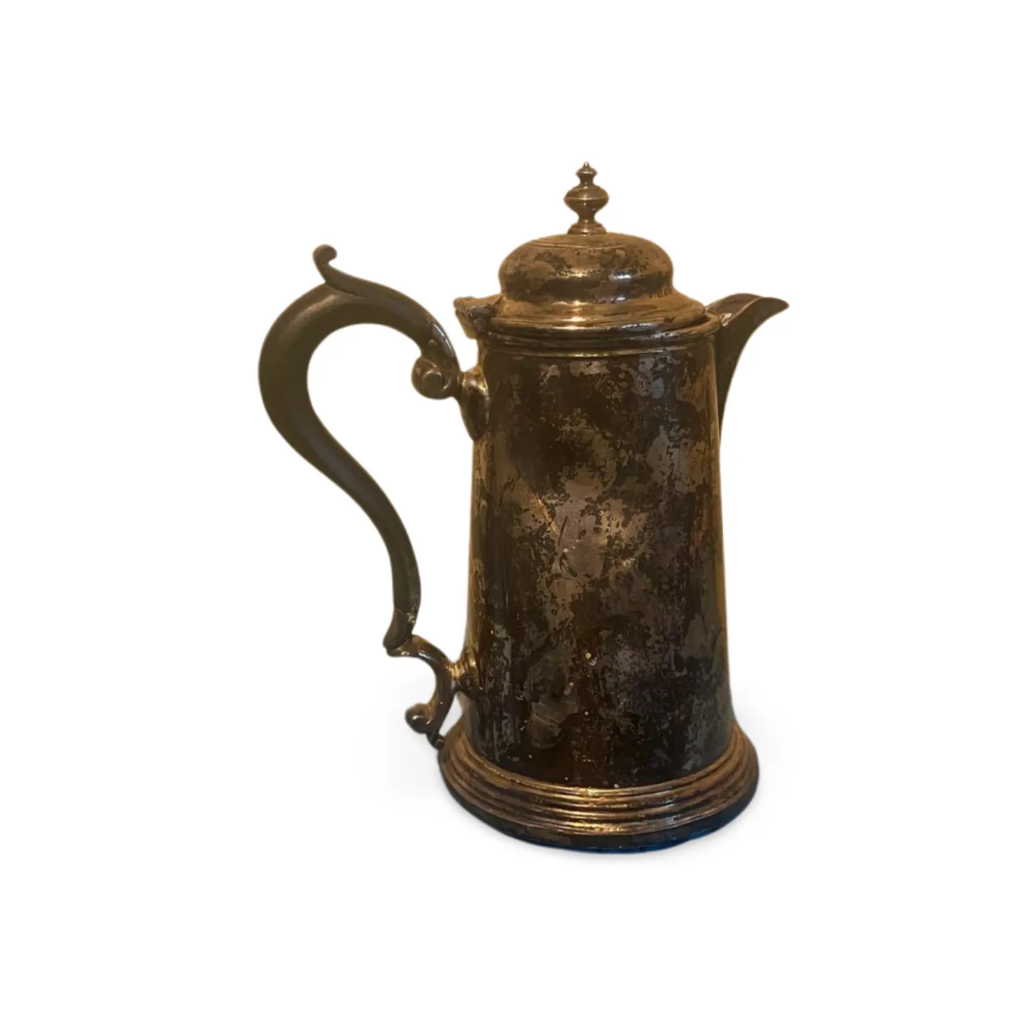 Coffee Pot - Battered And Tarnished 