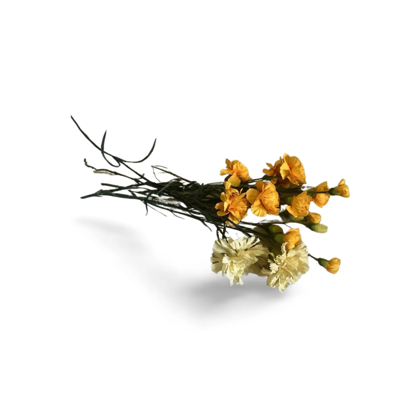 Carnations - Yellow Stems x7