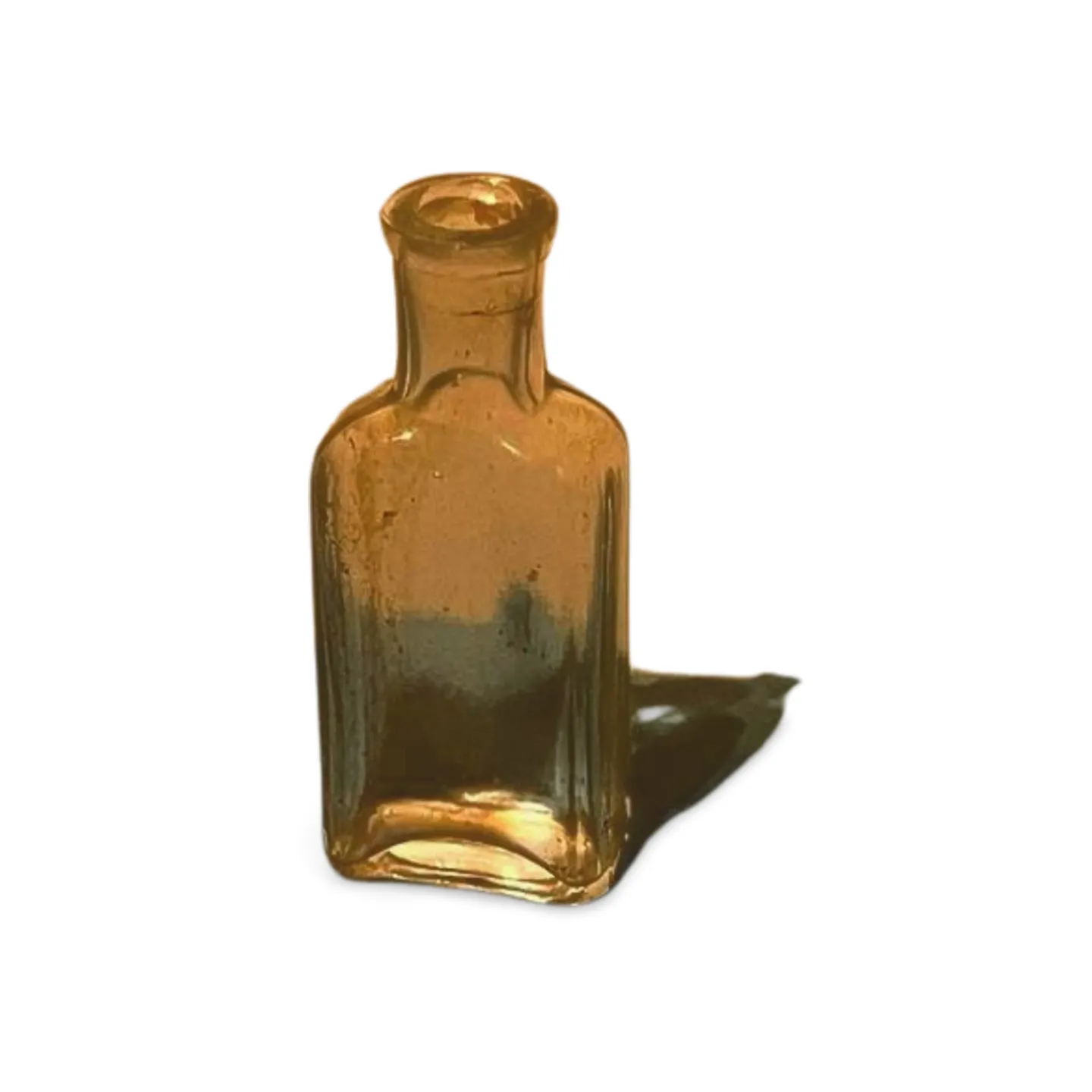 Glass Bottle - Mini, Flat Sides
