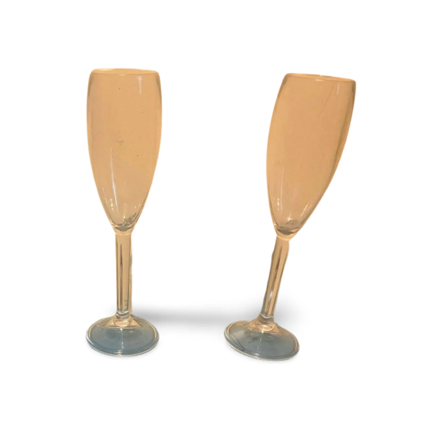 Champagne Flute - Plastic, Type 5, Pair