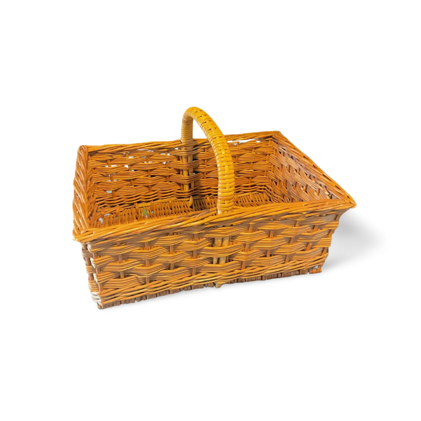Wicker Basket - Large Oblong with Handles
