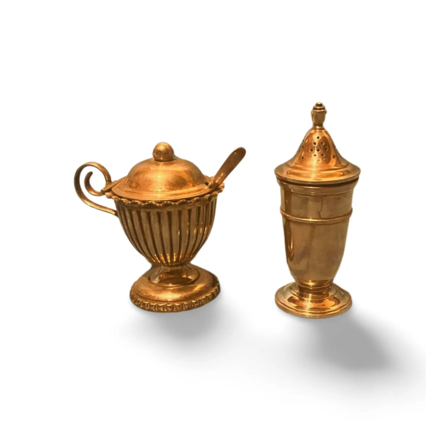 Cruet Set - 2 Piece, Silver, Type 1