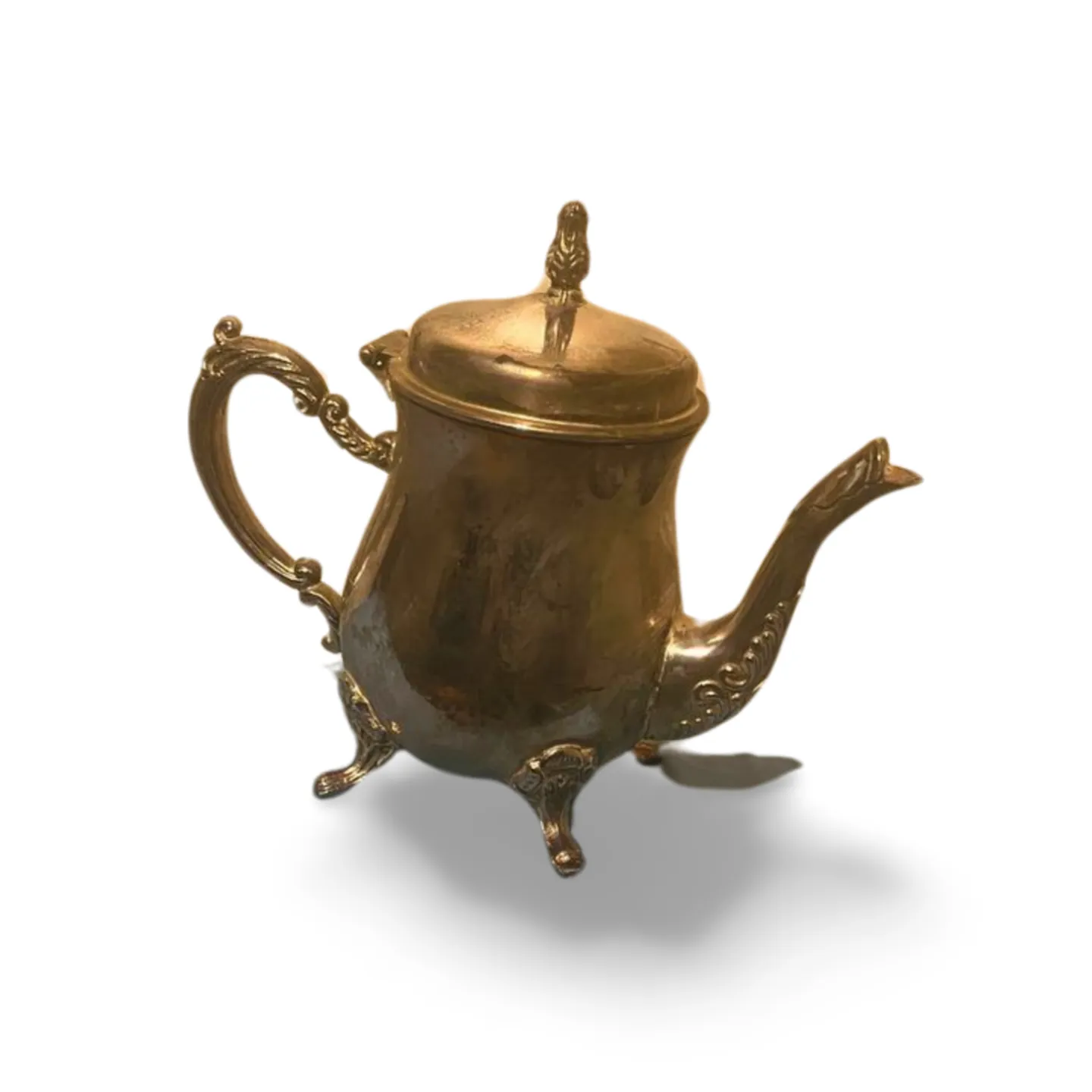 Teapot - Silver Chocolate Style Small