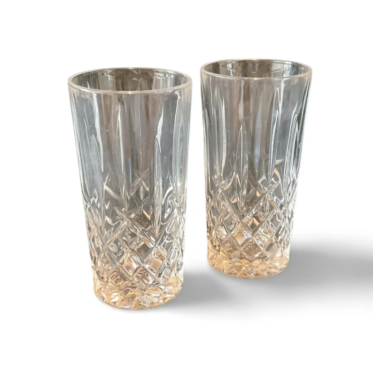 Hi-Ball Glass - Cut Glass 