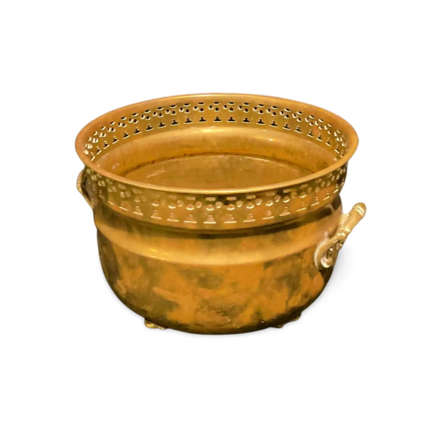 Flower Pot - Brass 