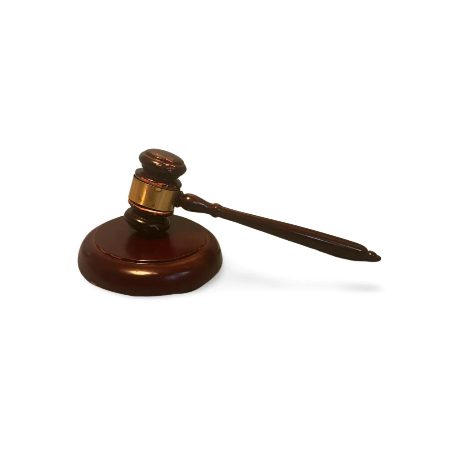 Gavel and Block - Wooden Type 2