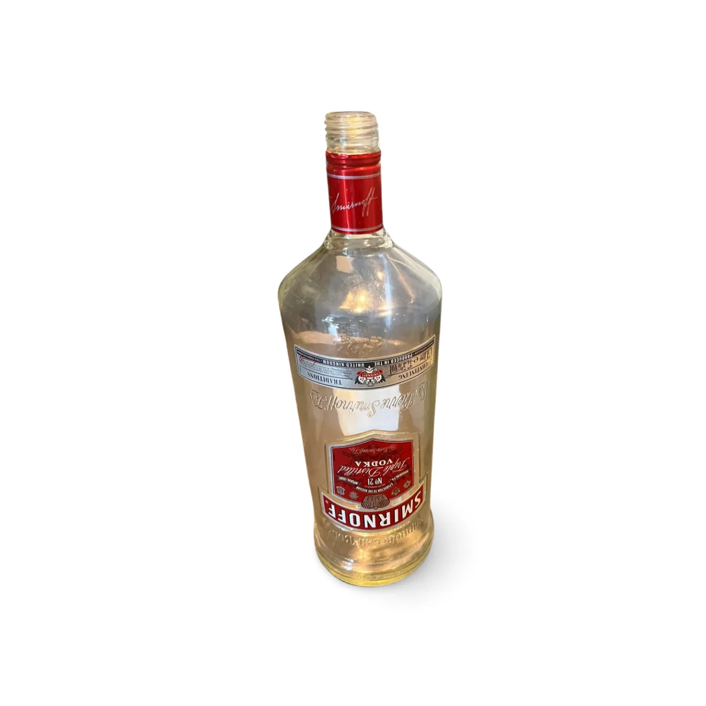 Optic Bottle - Smirnoff 1.5ltr
