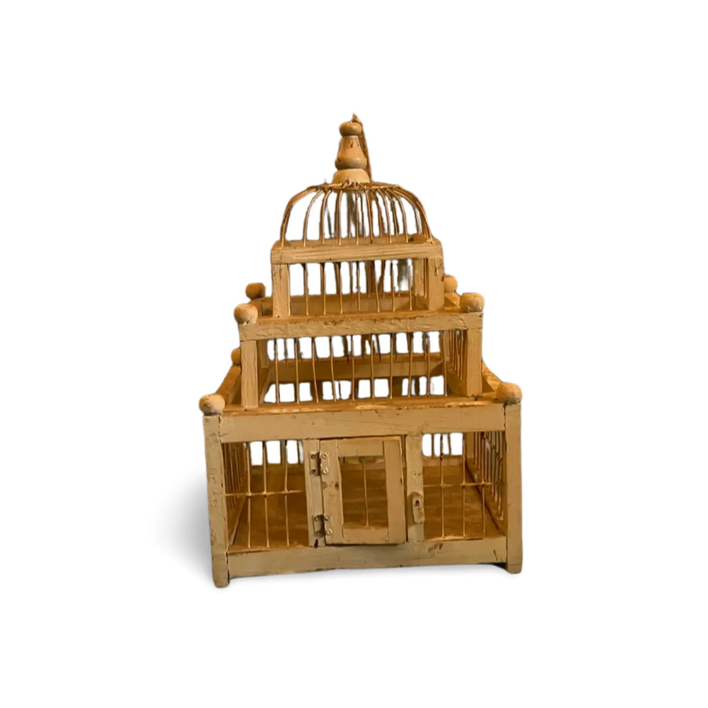 Birdcage - Wooden Ornamental Type 2