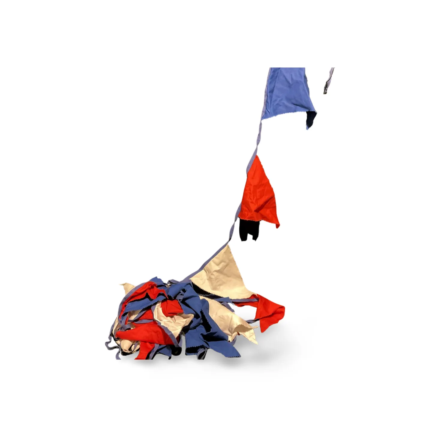 Bunting - Red, White and Blue on Blue Tape 