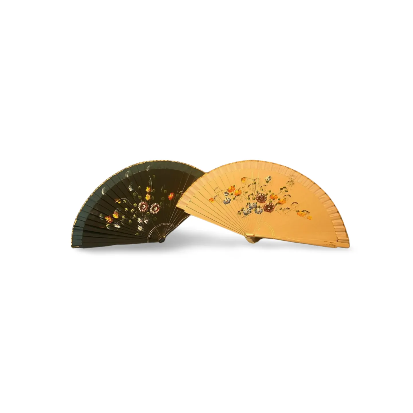 Hand Fans - Painted Lacquer
