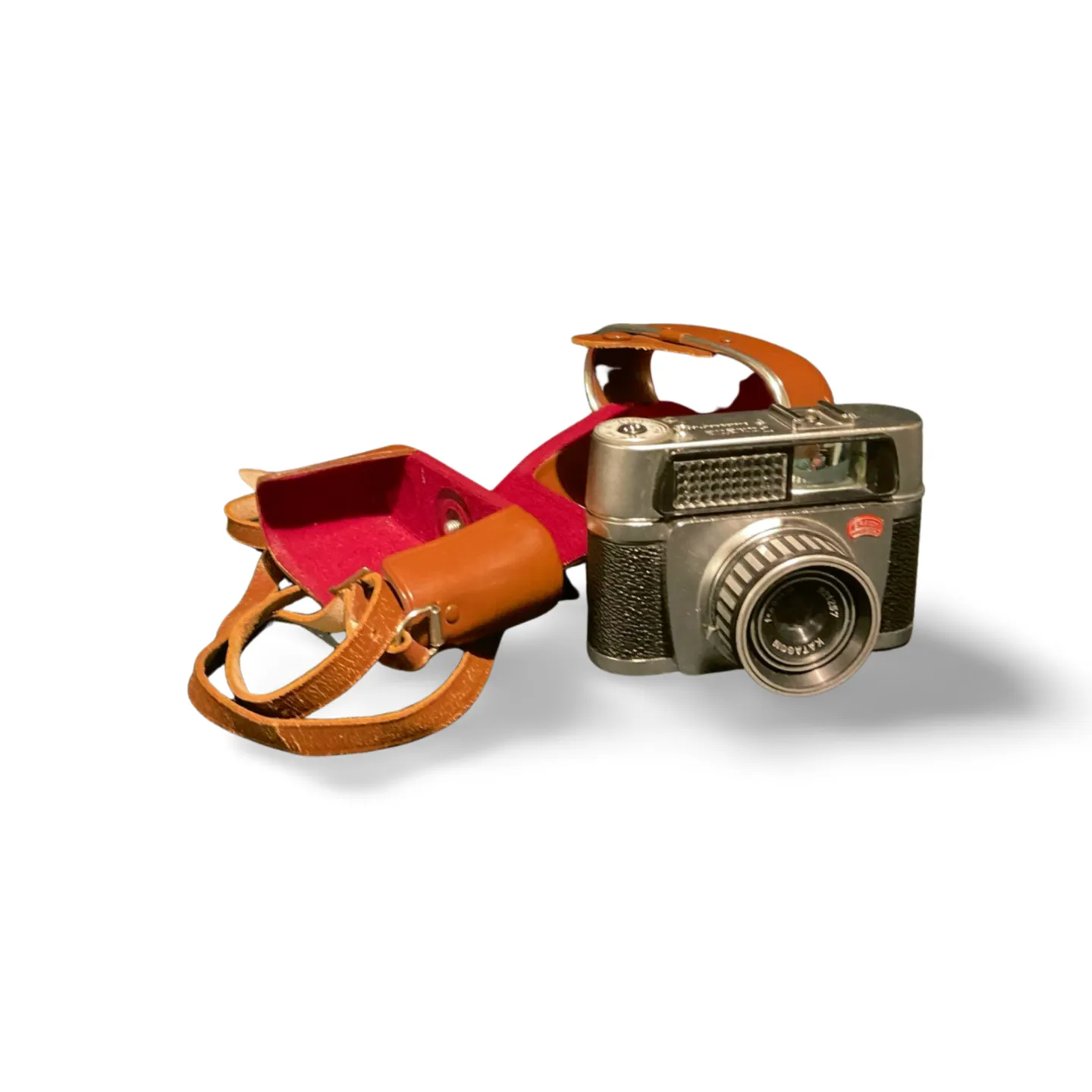 Camera - 1960s in Brown Case, Type 1