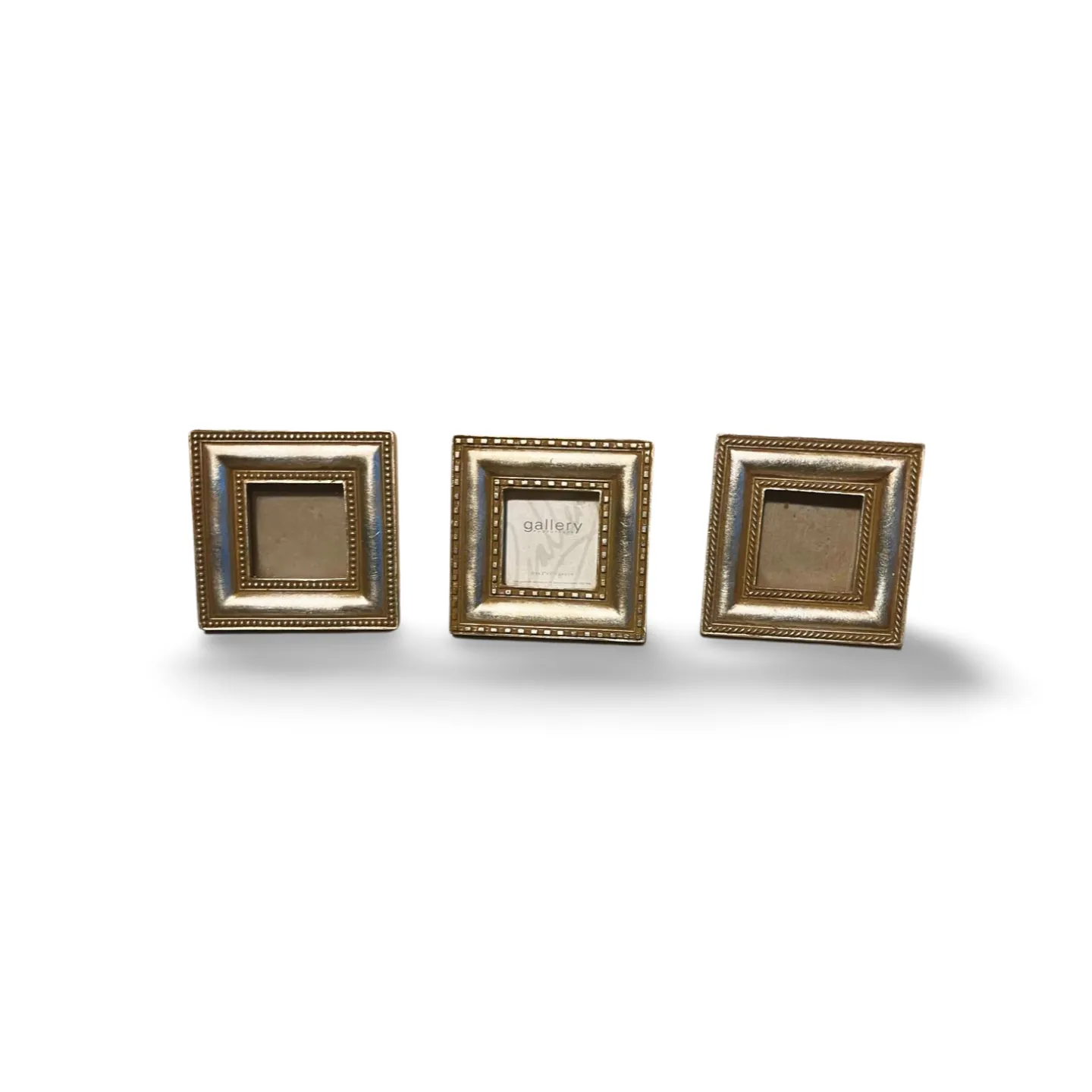 Picture Frames - Silvery Pearl Small x 3