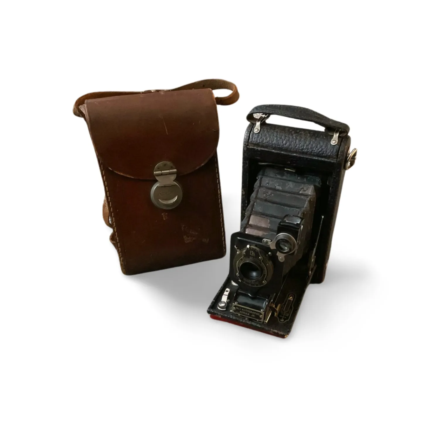 Camera - 1920s, Kodak Folding with case