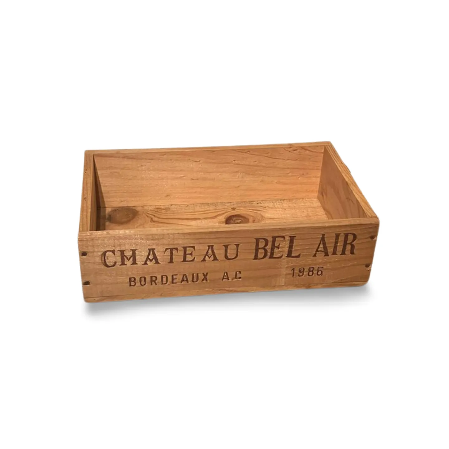 Wine Box - French Wooden 2 Bottle 