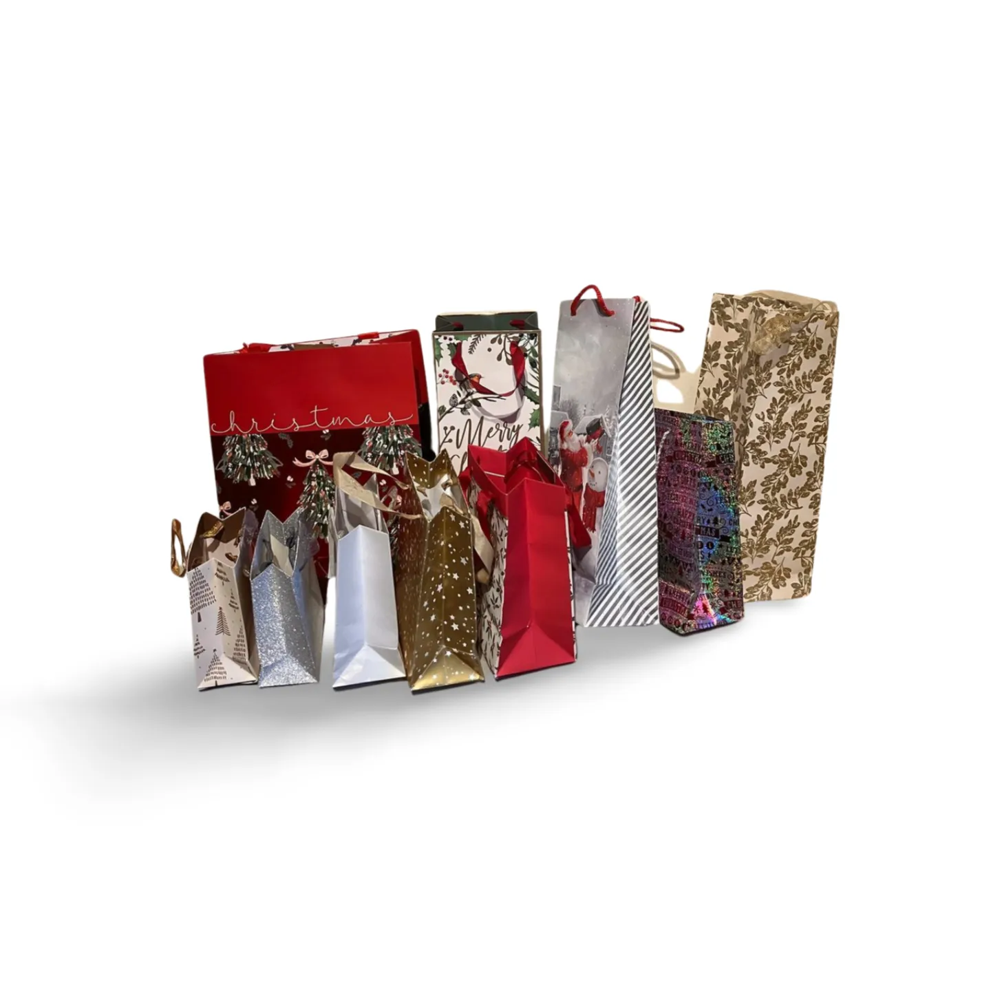Christmas gift bags x 10