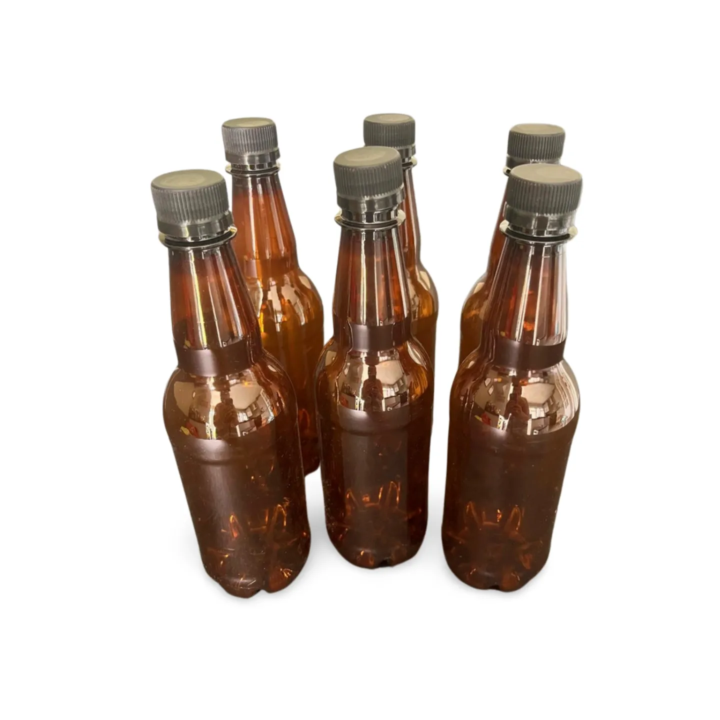 Beer Bottles - Plastic x 6