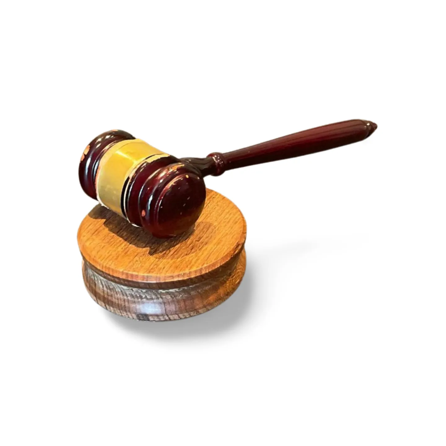 Gavel and Block - Wooden Type 1