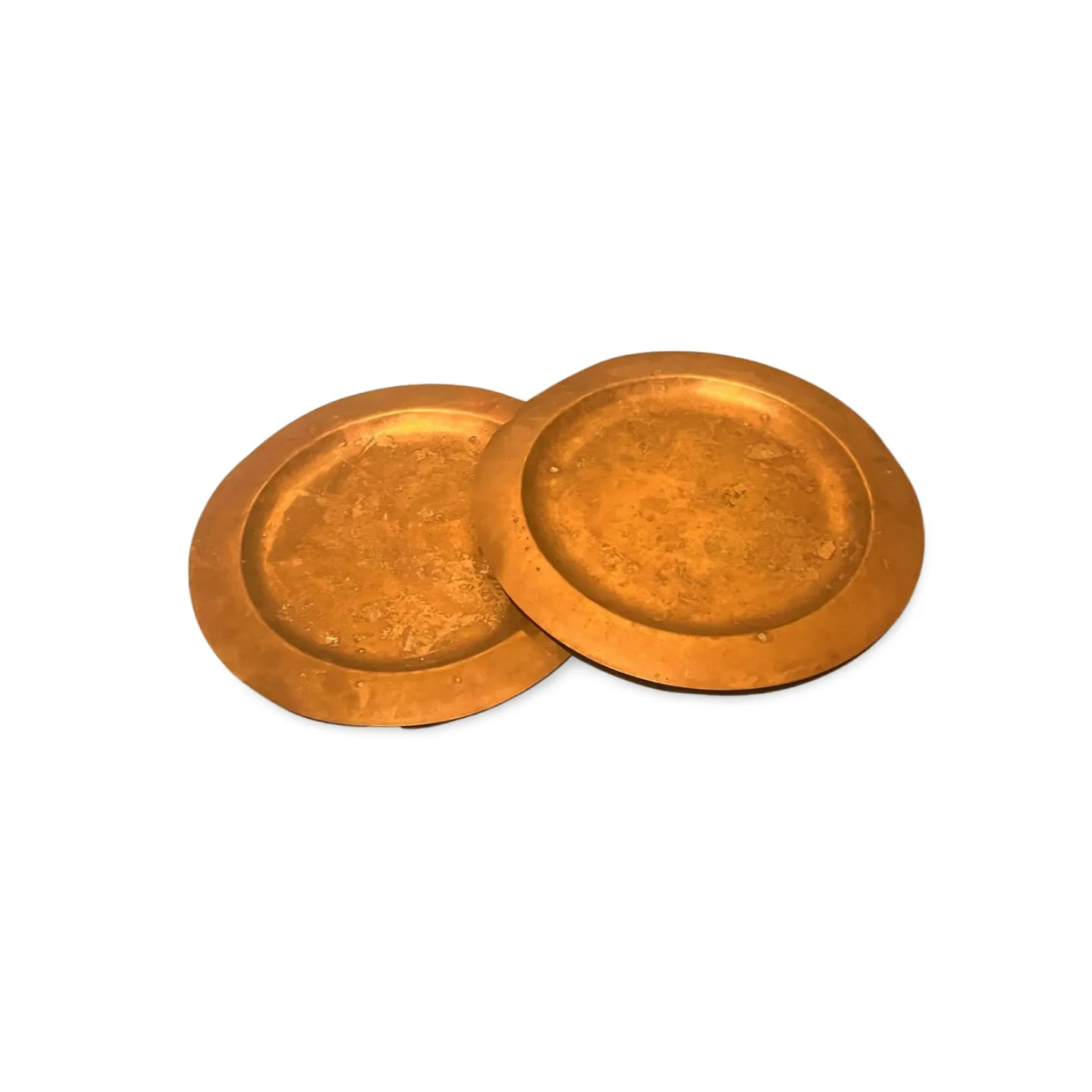 Charger Plates - Brass x2