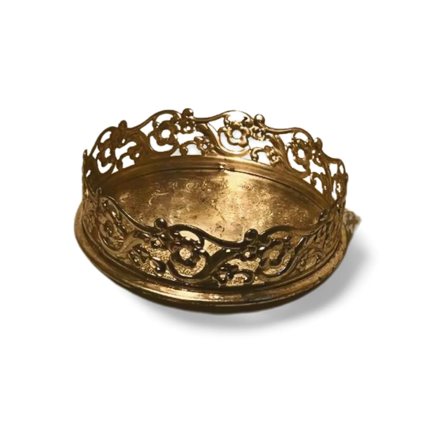 Trinket tray / plant stand - Silver 