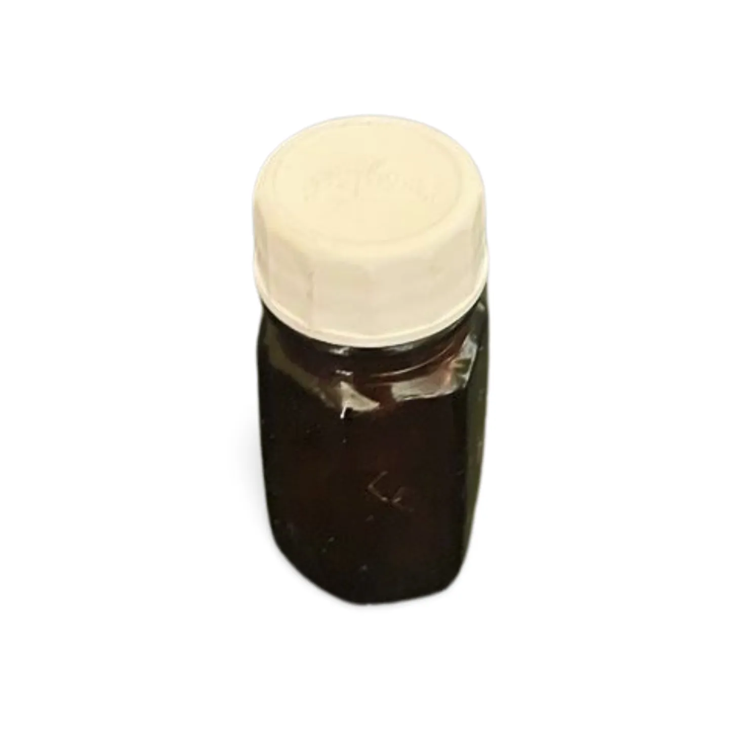 Medicine Bottle - Glass, Amber, Extra Small