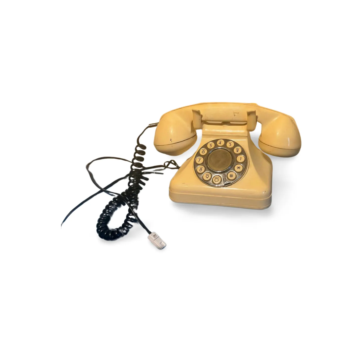 Telephone - Cream Vintage Rotary Dial Style