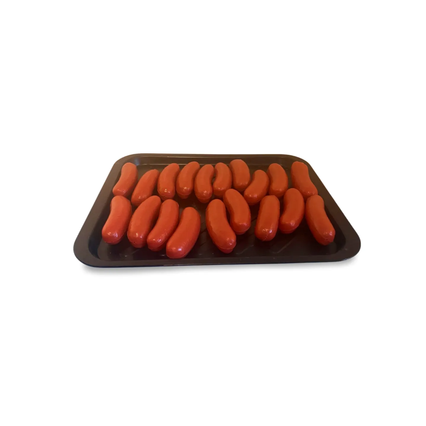 Sausages On Baking Tray