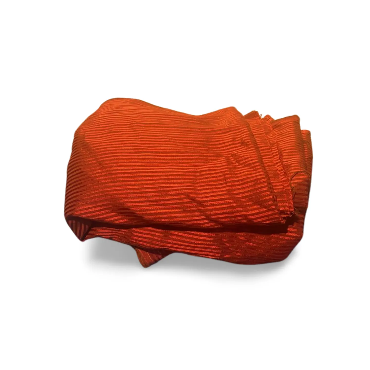 Throw - Red Satin Stripe Large