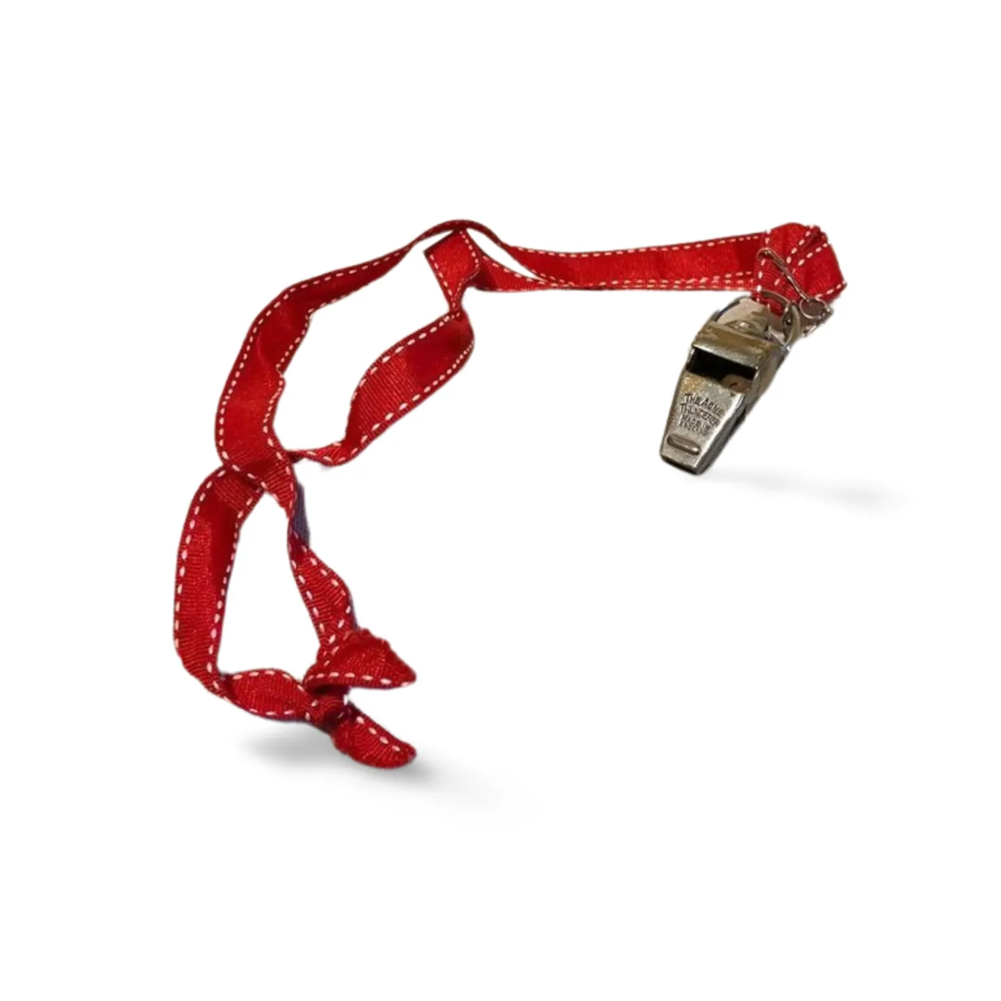 Sports Whistle on Ribbon