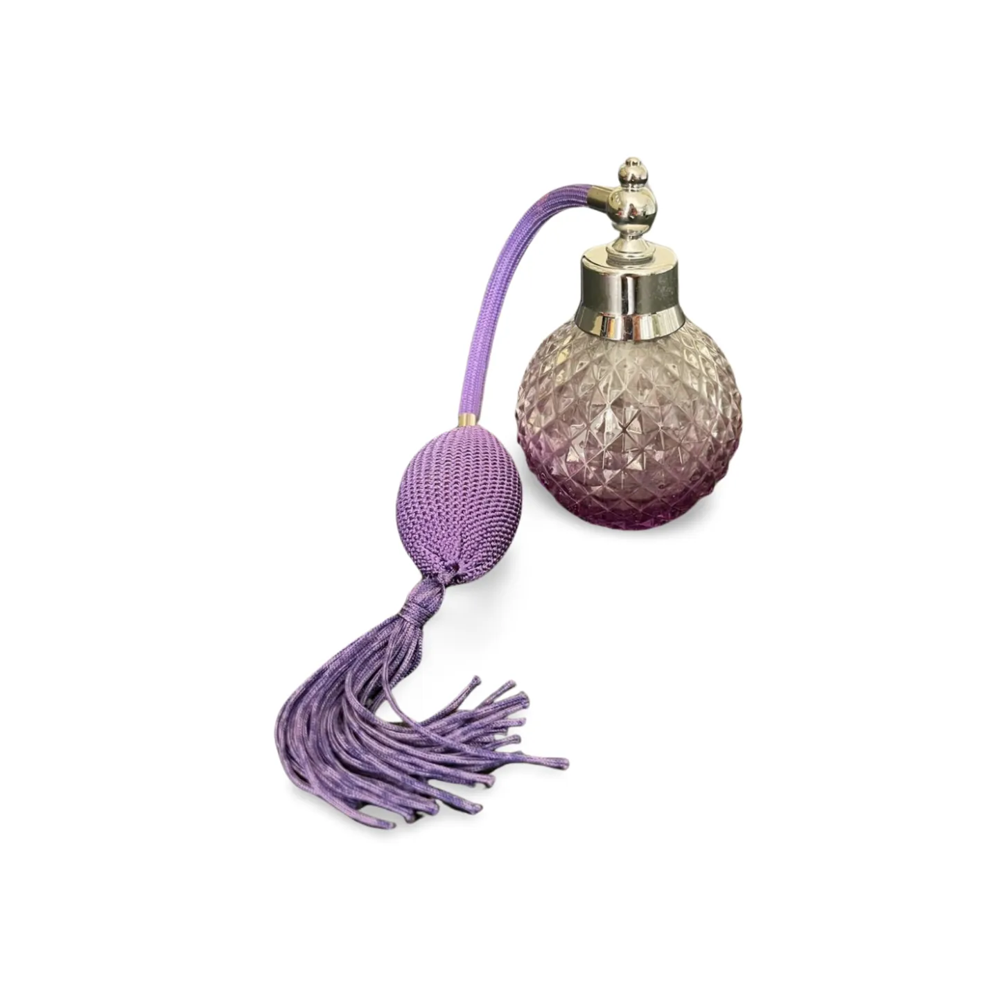 Perfume Bottle - Purple Crystal with spray