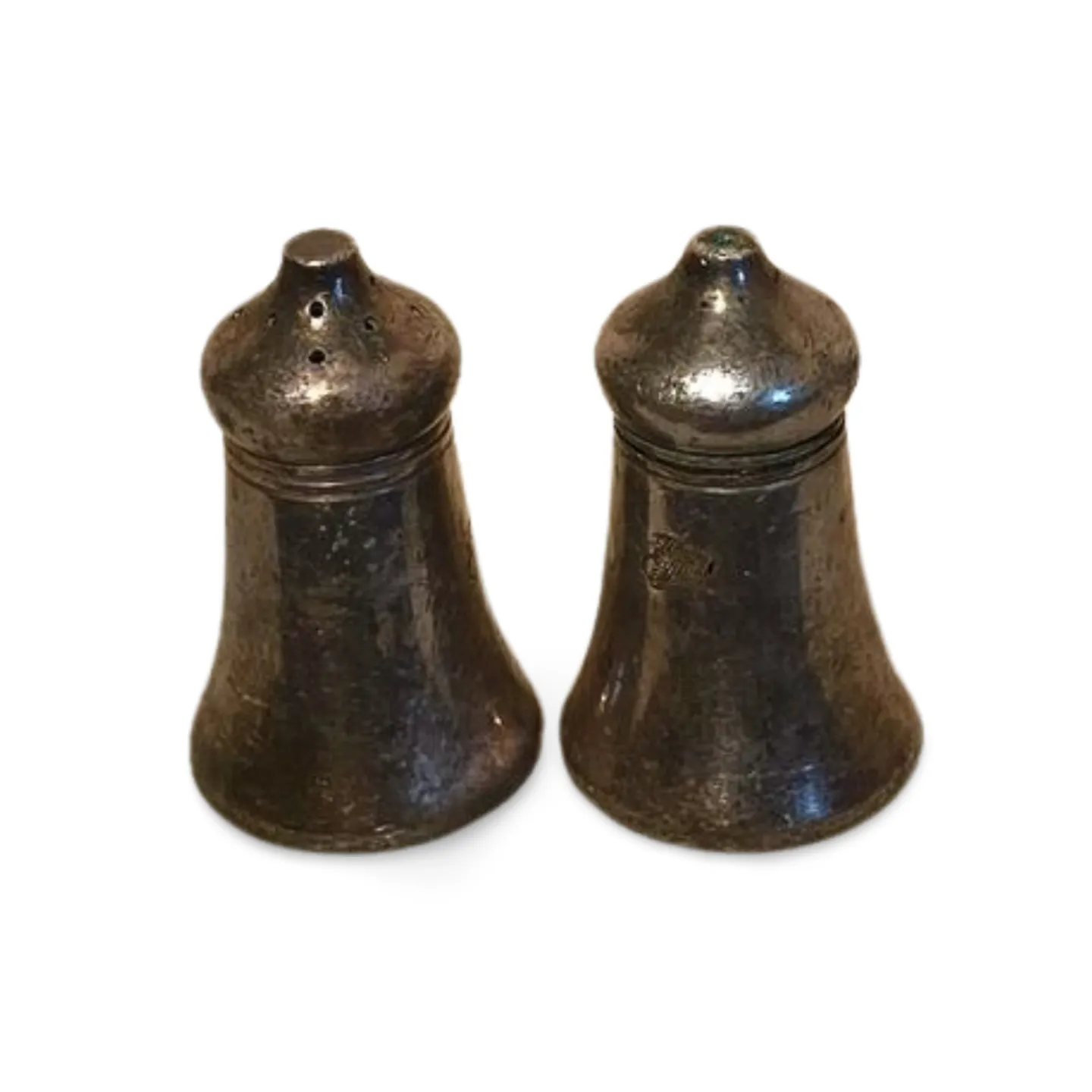 Cruet Set - 2 Piece, Silver, Type 3